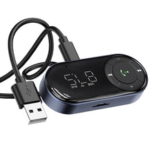 Load image into Gallery viewer, AUX Jack Adapter/ Bluetooth FM Transmitter