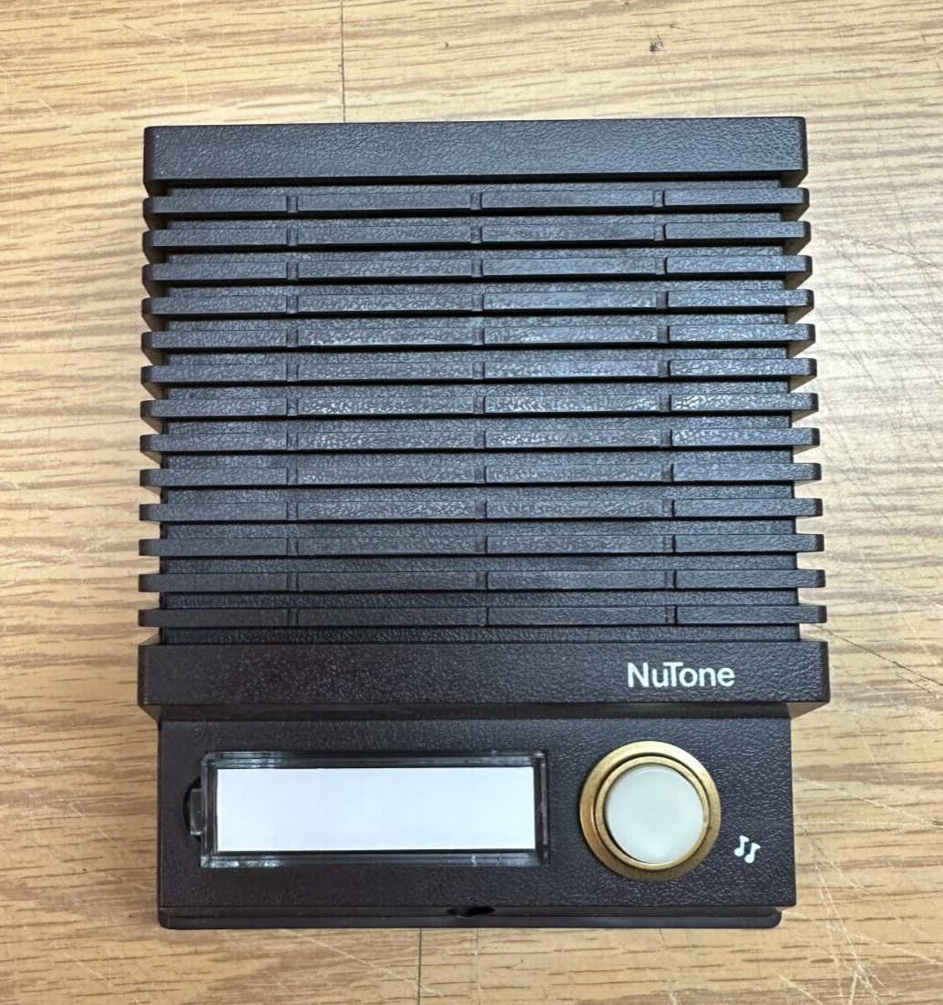 NuTone IS-68 Entry Door Station Speaker – Steve's Intercom Shop