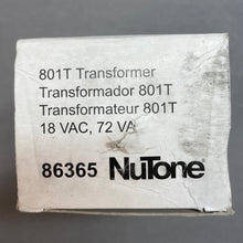 Load image into Gallery viewer, NuTone 801-T Low Voltage Transformer (18V)
