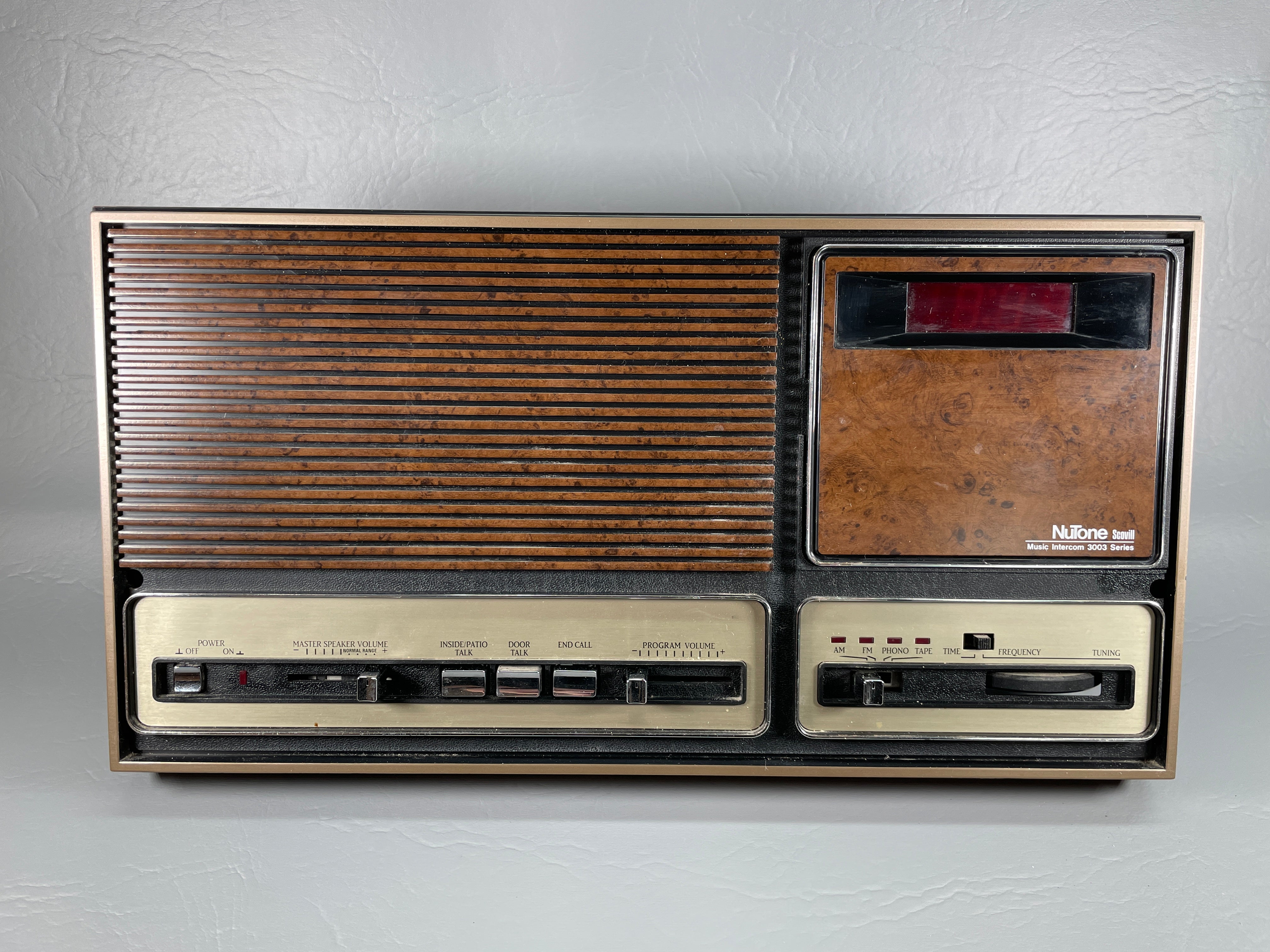 NuTone Radio Intercom IM-3003 – Steve's Intercom Shop